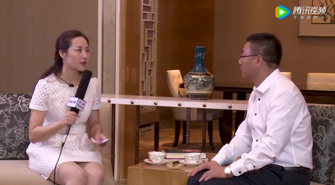 品牌训练营CCTV系列节目主持人采访博乐体育·（中国）官网首页机电创始人张翔